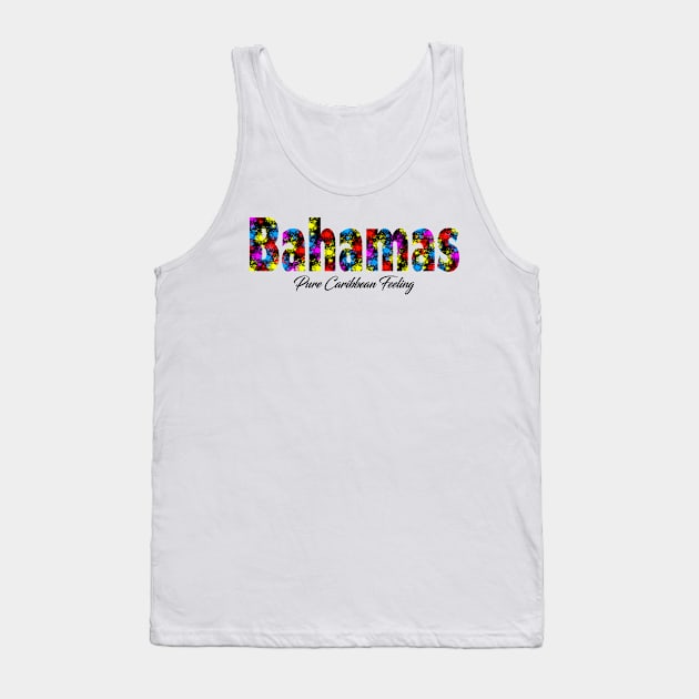 Bahamas T-shirt Pure Caribbean feeling vecation tee Tank Top by Jakavonis